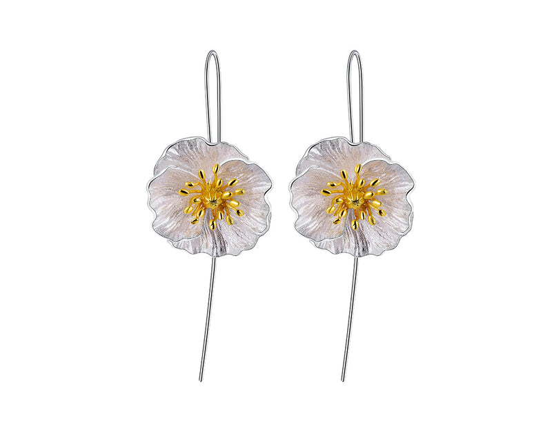 Blooming Poppies Earring