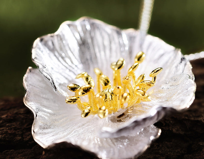 Blooming Poppies Pendant