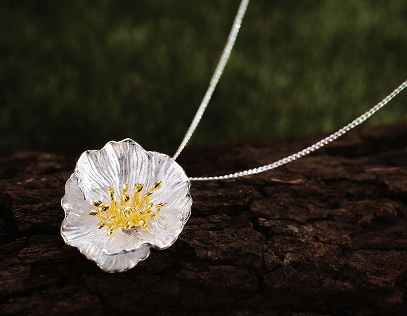 Blooming Poppies Pendant