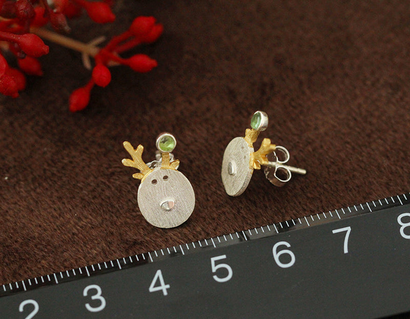 Christmas Reindeer Earring