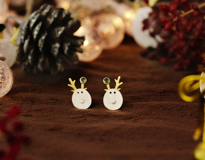 Christmas Reindeer Earring