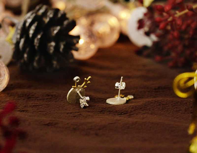 Christmas Reindeer Earring