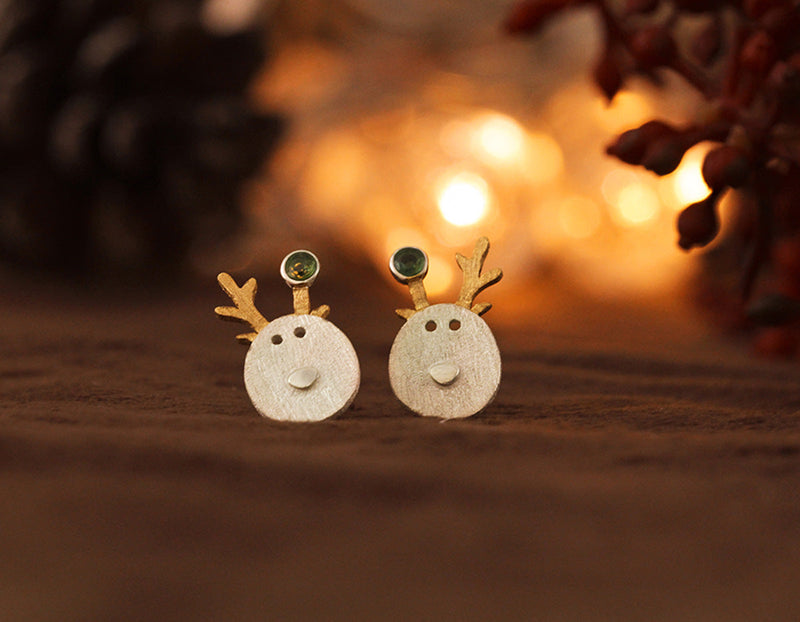 Christmas Reindeer Earring