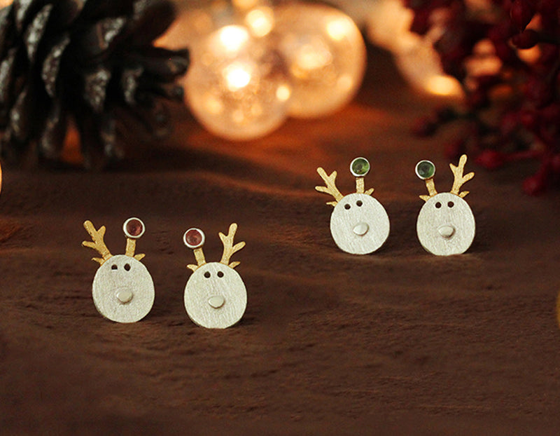 Christmas Reindeer Earring