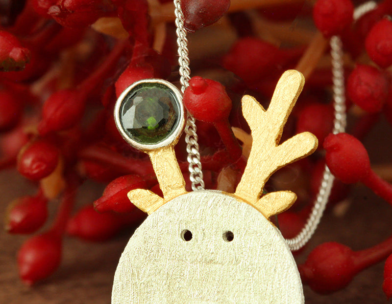 Christmas Reindeer Pendant