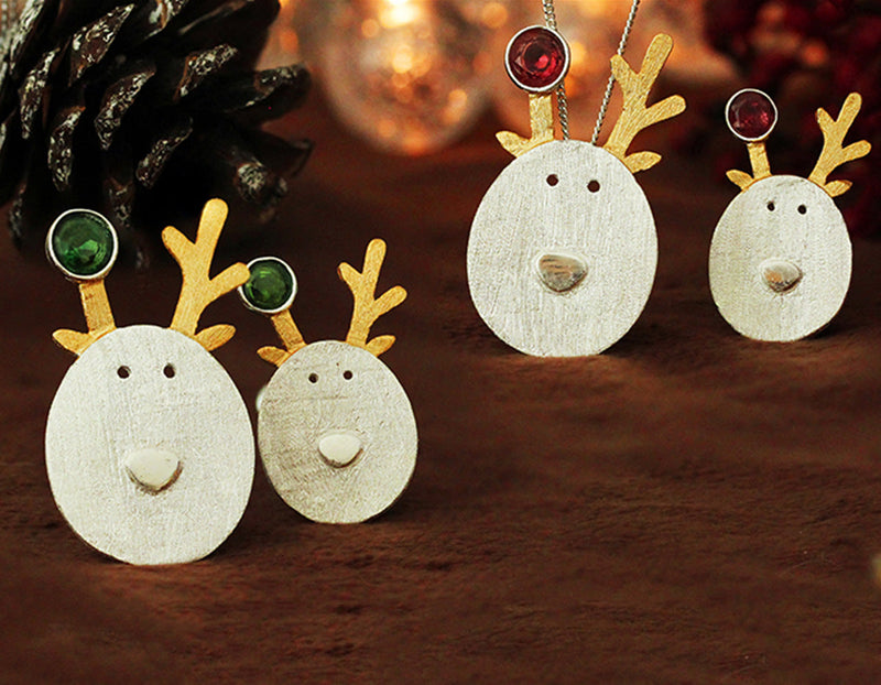 Christmas Reindeer Pendant