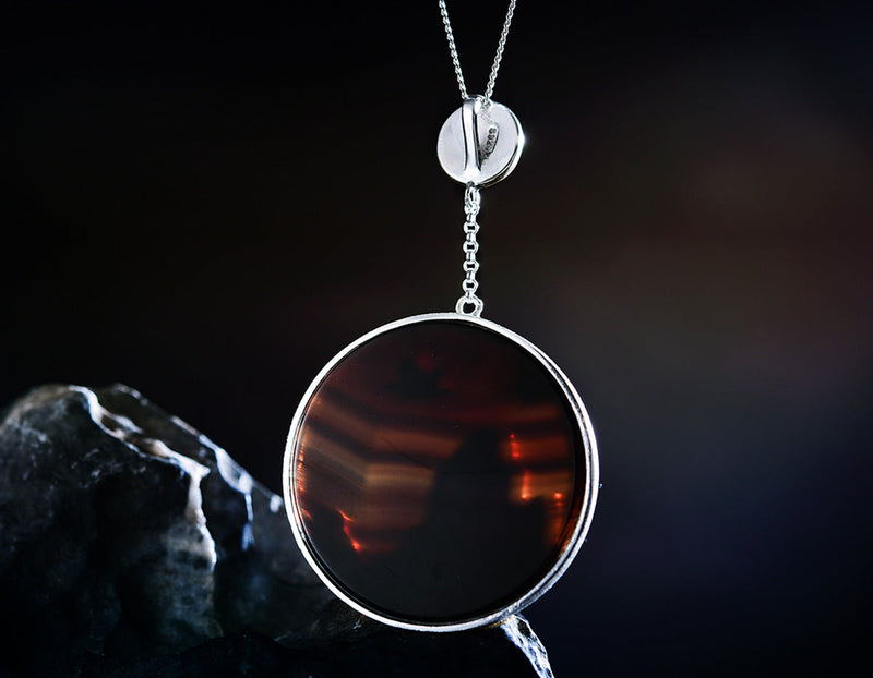 Sunset Mountain Pendant