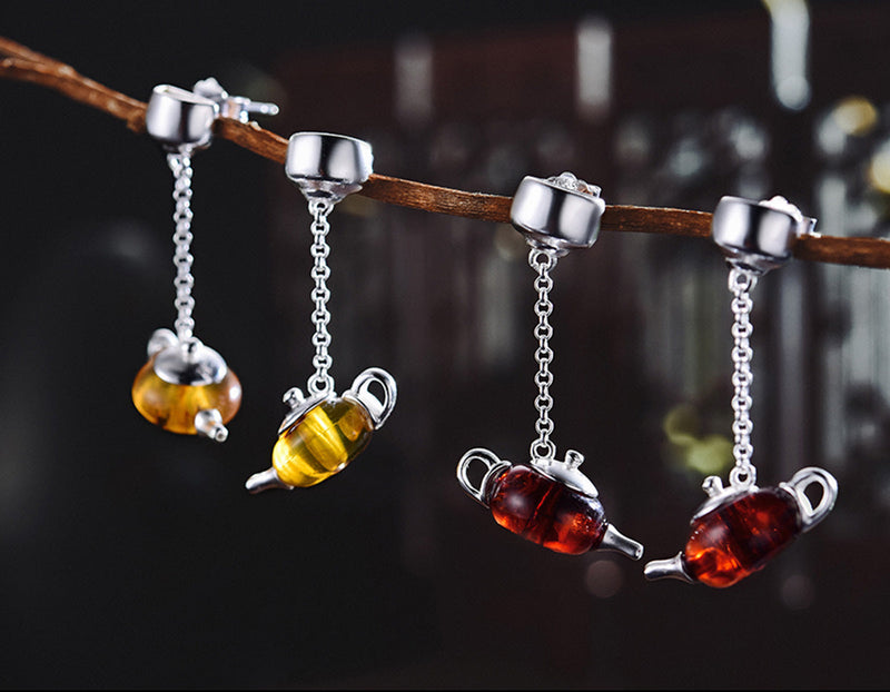 Teapot Earring