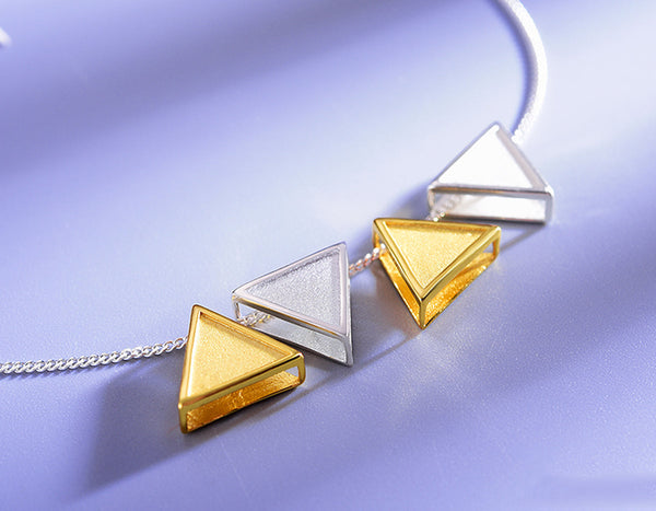 Triangle Stack Pendant