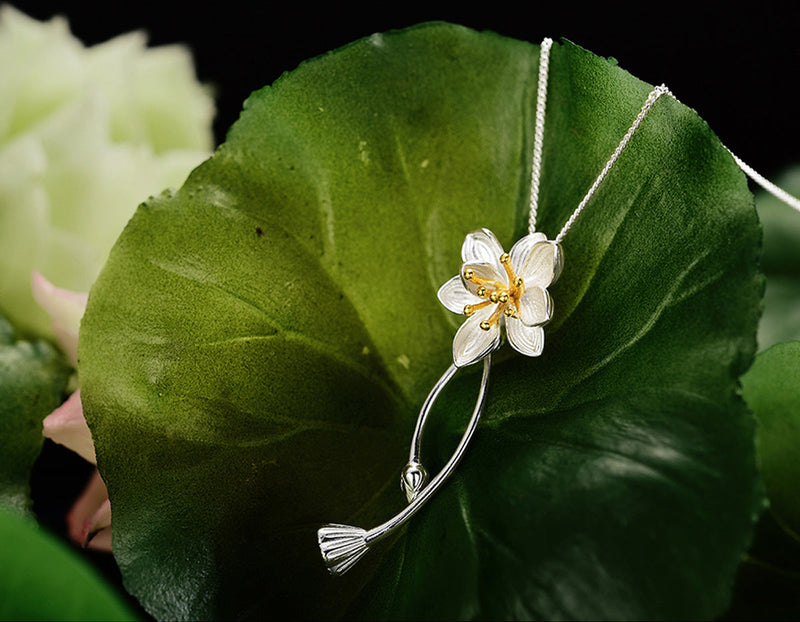 Lotus Whispers Pendant II