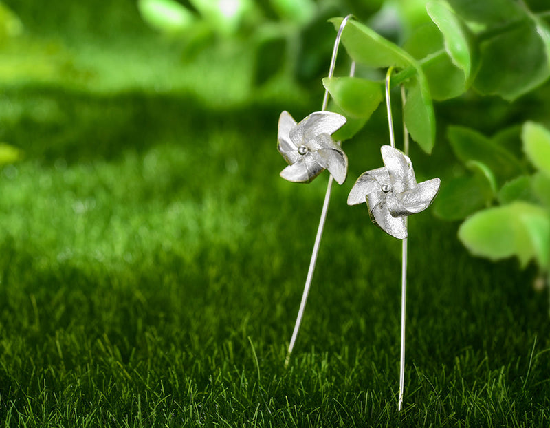 Rotatable Windmill Earring